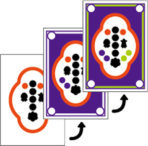 特製重ね押しスタンプ